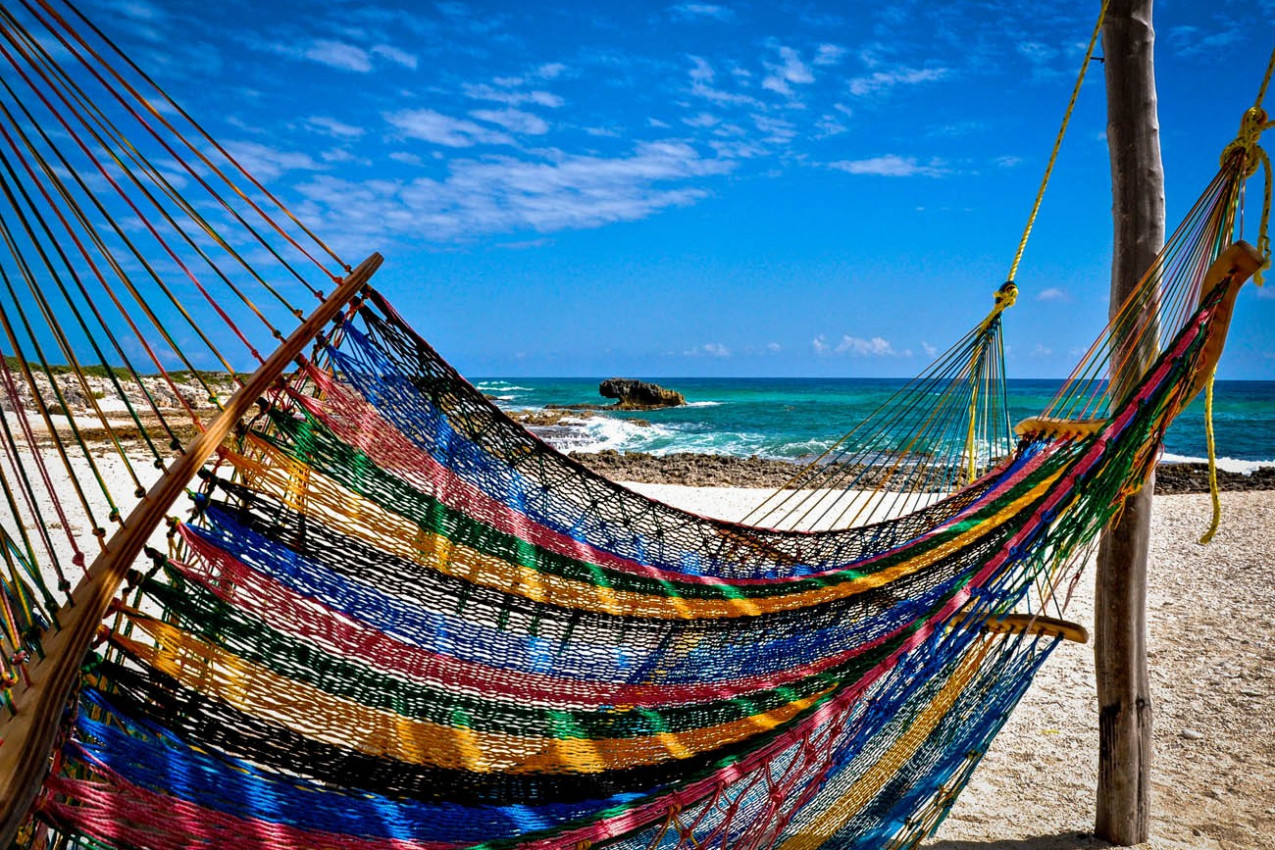 Praia Hammock em Cozumel 